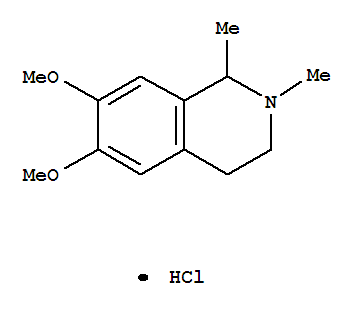 1,2-Dimethyl-6,7-dimethoxy-1,2,3,4-tetrahydroisoquinoline hydrochloride