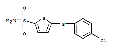 5-[(4-氯苯基)硫代]噻吩-2-磺酰胺