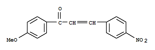 (E)-1-(4-甲氧基苯基)-3-(4-硝基苯基)丙-2-烯-1-酮