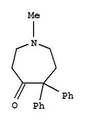 1-甲基-5,5-二苯基-氮杂环庚-4-酮