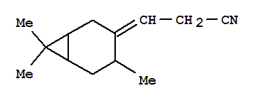 3-(4,7,7-三甲基双环[4.1.0]庚-3-亚基)-丙腈