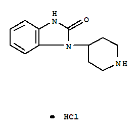 4-(2-酮-1-苯并咪唑基)哌啶盐酸盐形式