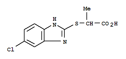2-[(6-氯-1H-苯并咪唑-2-基)硫代]-丙酸
