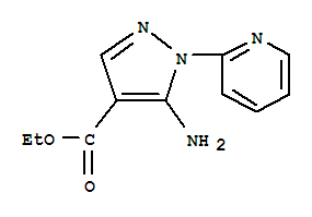 5-氨基-1-（2-吡啶基）-1H-吡唑-4-羧酸乙酯