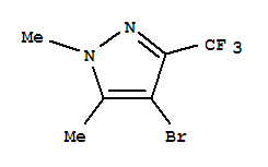 4-溴-1,5-二甲基-3-(三氟甲基)-1H-吡唑