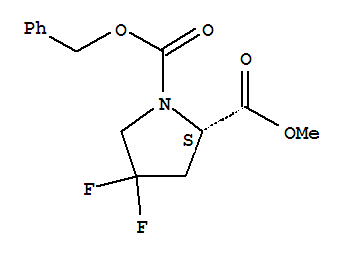 (2S)-4,4-二氟-1,2-吡咯烷二羧酸 2-甲基 1-(苯基甲基)酯