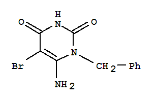6-氨基-1-苄基-5-溴尿嘧啶