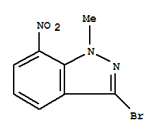 3-溴-1-甲基-7-硝基-1H-吲唑