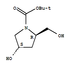 (2R,4S)-4-羟基-2-(羟甲基)-1-吡咯烷羧酸叔丁酯