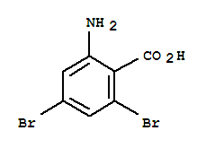 2-氨基-4,6-二溴苯甲酸
