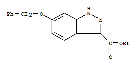 6-(苯基甲氧基)-1H-吲唑-3-羧酸乙酯