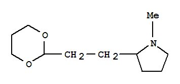 2-[2-(1,3-二恶烷-2-基)乙基]-1-甲基-吡咯烷