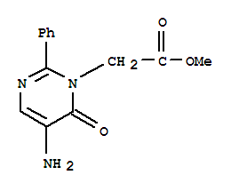 5-氨基-6-氧代-2-苯基-1(6h)-嘧啶乙酸甲酯