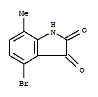 4-溴-7-甲基靛红