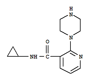 N-环丙基-2-(1-哌嗪基)烟酰胺盐酸盐