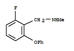 2-氟-N-甲基-6-苯氧基苄胺盐酸盐