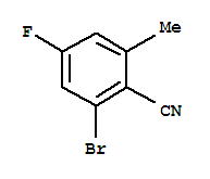 2-溴-4-氟-6-甲基苯腈