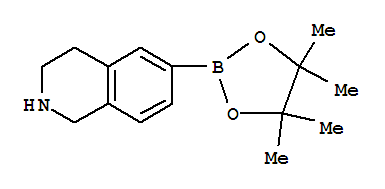 1,2,3,4-四氢-6-(4,4,5,5-四甲基-1,3,2-二噁硼烷-2-基)-异喹啉