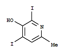 2,4-二碘-3-羟基-6-甲基吡啶