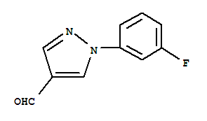 1-(3-氟苯基)吡唑-4-甲醛