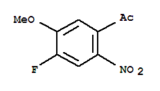 1-(4-氟-5-甲氧基-2-硝基苯基)-乙酮