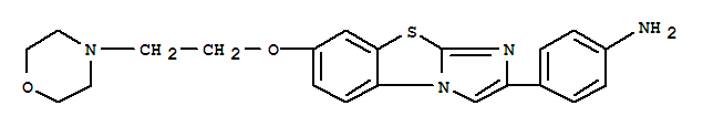 2-(4-氨基苯基)-7-(2-吗啉-4-基-乙氧基)咪唑并[2,1-b]-[1,3]苯并噻唑