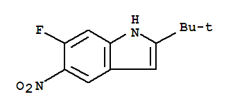 2-叔丁基-6-氟-5-硝基-1H-吲哚