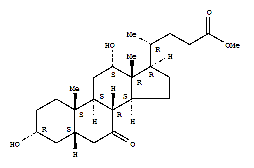 (3ALPHA,5BETA,12ALPHA)-3,12-二羟基-7-酮基胆烷-24-酸甲酯
