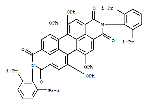 N,N’-二（2,6-二异丙基）苯基-1,6,7,12-四苯氧基 -3,4,9,10-苝酰亚胺
