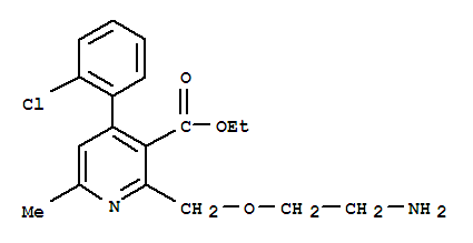 2-[(2-氨基乙氧基)甲基]-4-(2-氯苯基)-6-甲基-3-吡啶甲酸乙酯