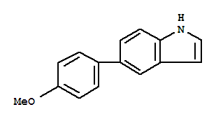 5-(4-甲氧基苯基)-1H-吲哚