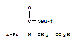 2-[(2-甲基丙烷-2-基)氧羰基-丙-2-基氨基]乙酸