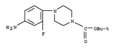 4-(4-BOC-哌嗪-1-基)-3-氟苯胺