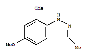 5,7-二甲氧基-3-甲基吲唑