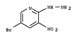 5-溴-2-肼基-3-硝基砒啶