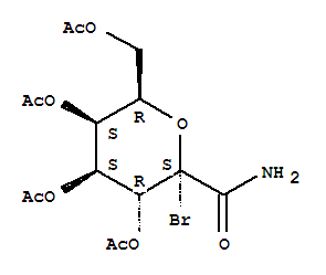 C-(2,3,4,6-四-O-乙酰基-1-溴-1-脱氧-β-D-吡喃半乳糖基)甲酰胺