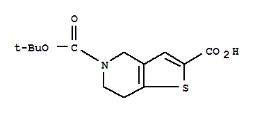 5-BOC--4,5,6,7-四氢噻吩[3,2-C]-吡啶-2-羧酸