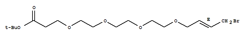 反式-17-溴-4,7,10,13-四氧杂-15-十七烯酸叔丁酯