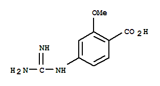 4-胍-2-甲氧基苯甲酸