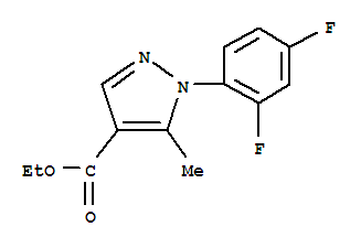 1-(2,4-二氟苯基)-5-甲基-1H-吡唑-4-羧酸乙酯