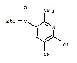 6-氯-5-氰基-2-(三氟甲基)烟碱酸乙酯