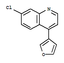 3-(7-氯-4-喹啉)-呋喃