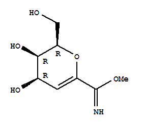 甲基-2,6-脱水-3-脱氧-D-来苏-庚-2-烯酮亚胺酸酯