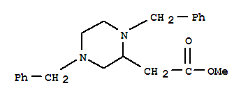(1,4-二苄基-2-哌嗪)-乙酸甲酯