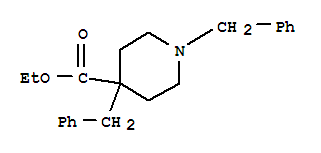 乙基 1,4-二苯甲基哌啶-4-羧酸酯