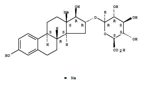 雌三醇 16Alpha-(β-D-葡萄糖醛酸苷)钠盐