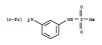 3-(N,N-二丙基)氨基-N-甲砜基苯胺