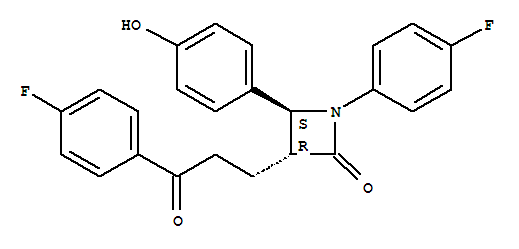 (3R,4S)-1-(4-氟苯基)-3-[3-(4-氟苯基)-3-氧代丙基]-4-(4-羟基苯基)氮杂环丁烷-2-酮