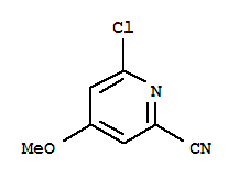 6-氯-4-甲氧基-2-氰基吡啶