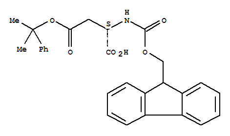 (S)-2-((((9H-芴-9-基)甲氧基)羰基)氨基)-4-氧代-4-((2-苯基丙-2-基)氧基)丁酸